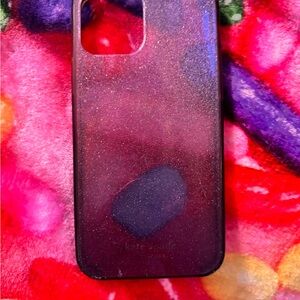 Kate Spade Sparkling Phone Case - Pink and Purple